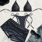 Dot Sexy 3Pcs Bikinis Set Female Swimsuit Women Three-Piece Swimwear Beach Swim Wear Bathing Suits Brazilian Bikini Pool Bather - Matrix-studios.com