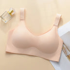 Jelly Support Seamless Bra For Big Breasts, Slim Fit, Push-up Anti-sagging, Wire-free Underwear, Sports Bra, Breathable - Matrix Studios