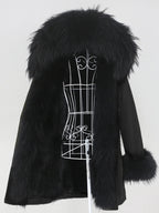 OFTBUY Winter Jacket Women Long Parka Real Fox Fur Coat Natural Raccoon Fur Collar Hood Thick Warm Streetwear Parkas New - Matrix Studios