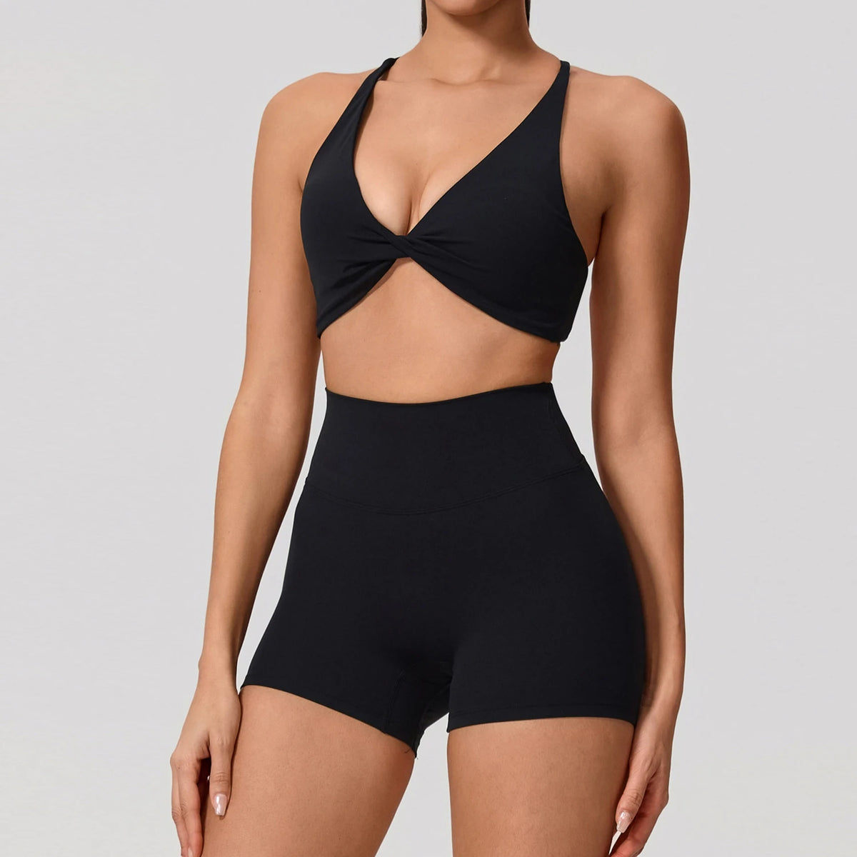 Summer 2PCS Yoga Suit Sports Set Women Quick-Dry Gym Set Women Tracksuit Running Workout Long Sleeve Sports Shirt Yoga Clothing - Matrix-studios.com