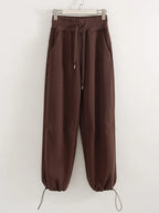 Women Tracksuits Winter Fleece Sweatsuit Brown Warm Crop Zipper Hoodies And Sweatpants Set For Women 2 Piece Velvet Pants Sets - Matrix-studios.com