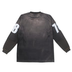 Y2K Racing 78 Number Print Mesh Motorcycle Satoshi Nakamoto Long Sleeve Jersey T Shirt Men Women Breathable Cotton Streetwear - Matrix-studios.com