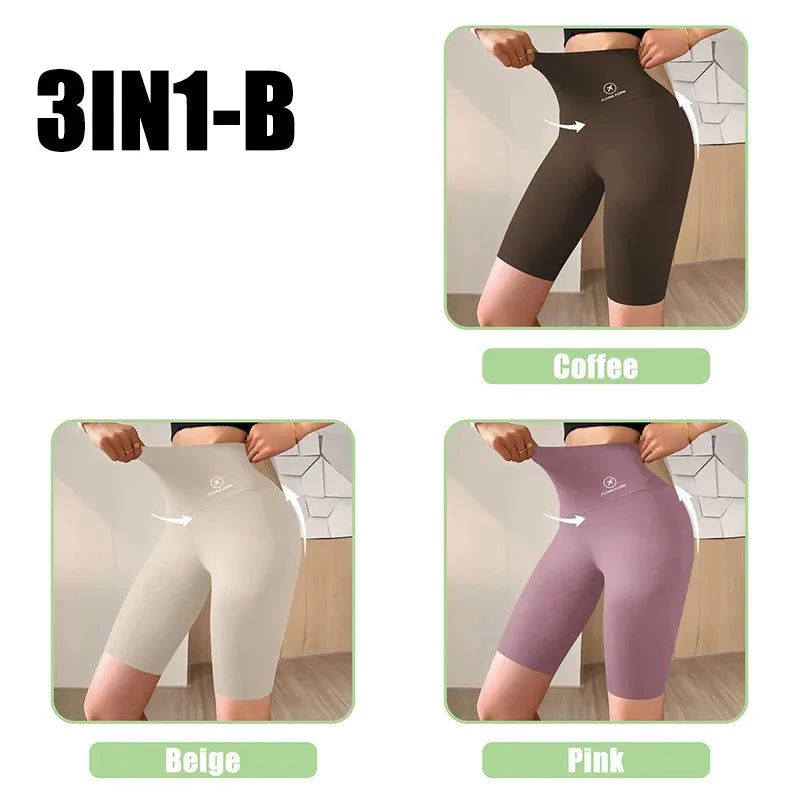 M-XL Women Shorts Sports Shorts For Women New Cycling Jogging Fitness High Waist Push Up Gym Shorts Leggings Yoga Clothing - Matrix-studios.com