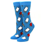 Novelty Woman Socks Harajuku Cotton Funny Happy Cartoon Cat Dog Pattern Unisex Socks Men Novelty Kawaii Socks - Matrix Studios