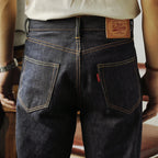 Red Tornado 55501 Relaxed Straight Fit Men's Jeans Raw Selvedge Denim Pants Amekaji - Matrix Studios