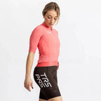 Tres Pinas 2026 Women Short Sleeve Cycling Clothes Suit Breathable One Piece Bike Team Bib shorts set Custom Triathlon Apparel - Matrix-studios.com