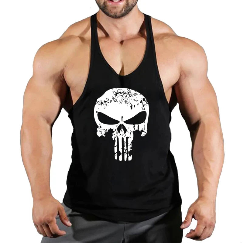 Top Gyms Men's Clothes Tank Vest Gym Shirt Undershirt Man Sportswear Bodybuilding Workout Vests Muscle Clothing Brand Fitness - Matrix Studios