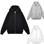 Men's and women's full zip hooded jackets zip hoodies casual cardigans streetwear hip-hop PVDY2K clothing spring fashion - Matrix Studios
