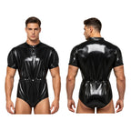 Men Women Waterproof Glossy Bodysuit Leak-proof Washable Diaper Cover Elderly Bedridden Special Needs Adaptive Jumpsuit Swimwear - Matrix Studios