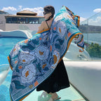 28 Styles 90x180cm Travel Beach Sunscreen Scarve Bikini Large Shawl Sarong Wrap Scarf Women Brazilian Swimsuit Bathing Cover-ups - Matrix Studios