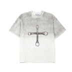 SATOSHI Hip Hop Street Short Sleeve T-Shirt Celestial Eye Double Hands Print Retro Distressed TShirt Trend Casual Summer Top Tee - Matrix-studios.com