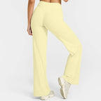 Womens Straight Leg Pants – High Waisted Wide Leg Yoga Pants Breathable Loose Baggy Sweatpants for Gym Running Casual Wear - Matrix-studios.com