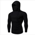New Embroidery Turtleneck Sweatshirt For Men Japanese Ninja Hoodies Autumn Hip Hop Fleece Pocket Streetwear Oversized Y2K Hoody - Matrix Studios