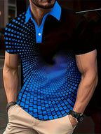 Cat Animal 3D Printed Men Women Polo Shirt 2025 New Fashion Button Lapel Short Sleeve Tops Man T Shirts Graphic Polo Clothing - Matrix-studios.com