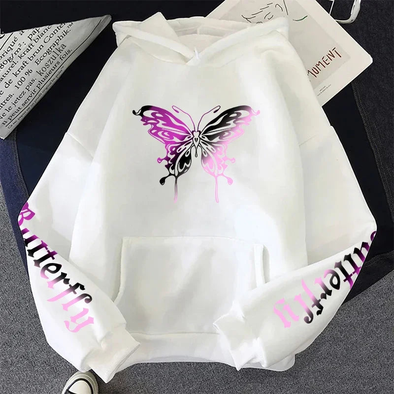 Women's Sweatshirt Printed Y2K Hoody Coat All Season Female Daily Casual Fashion Pullover Home Outdoor Comfort Hoodies - Matrix Studios