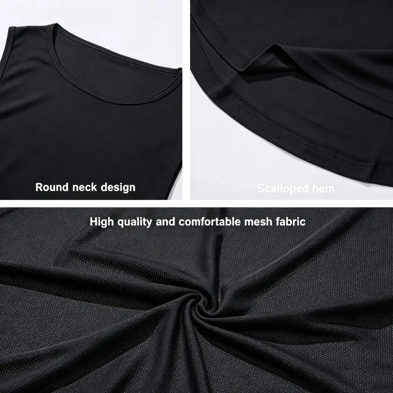 Summer Men's Gym Tank Top Fitness Training Clothing Quick-drying Loose Bodybuilding Sleeveless Shirt Men Fashion Basketball Vest - Matrix Studios