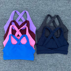 Women Sports Bra Cross Gym Top Women Training Running Yoga Bra Stretch Women Workout Underwear Fitness Sexy Yoga Clothes - Matrix Studios