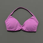 HISTELLO Sports Bra Push Up Strappy Sexy Open Back Gym Crop Top Removable Cups Women Workout Clothing Gym Top Halter Sport Bra - Matrix Studios