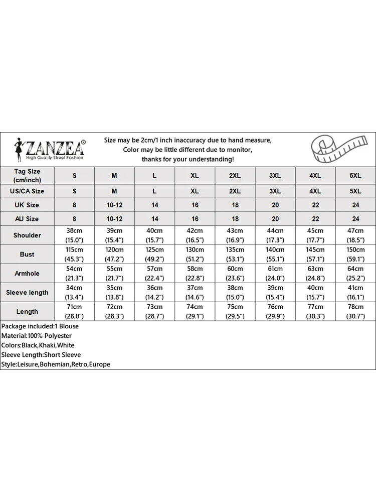 Women Fashion OL Work Shirt 2024 ZANZEA Summer Elegant Turtleneck Short Sleeve Blouse Casual Loose Office Tops Party Blusas - Matrix-studios.com