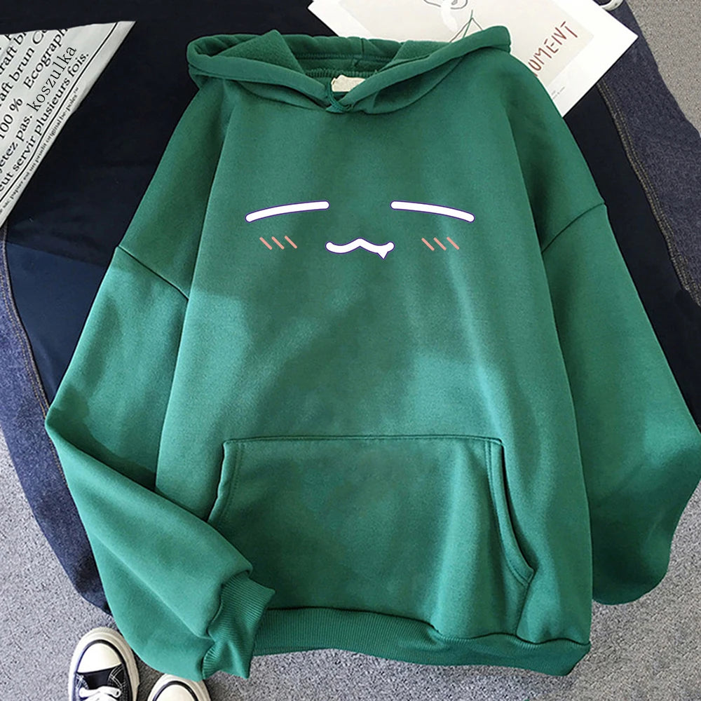 Kawaii Takodachi Hoodie Fashion Women Harajuku Graphic Hoodies Unisex Autumn Winter Aesthetic Cartoon Cute Pullovers Sweatshirts - Matrix Studios
