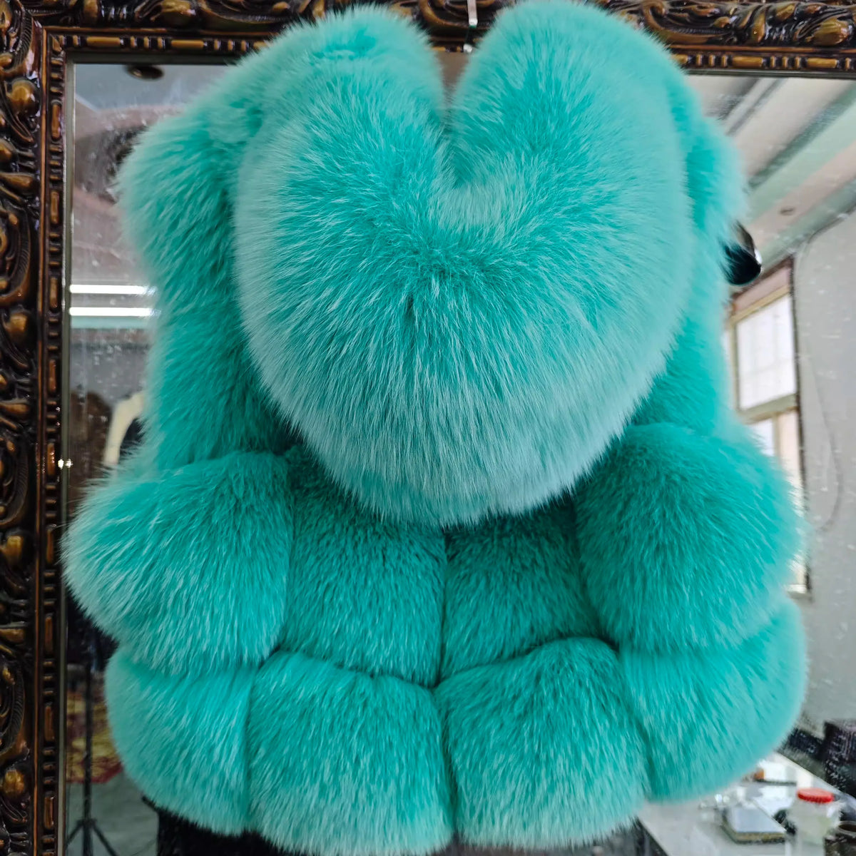 Natural Fox Fur Vest Women Winter Coat Fashion Hoodies Thick Warm Female Short Real Fox Fur Coat Sheepskin Genuine Fur Jackets - Matrix Studios