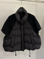 ZAROY Women's Cotton Vest Jacket Autumn Winter Loose Casual Stand Collar Pocket Puffer Waistcoat Coat Trendy Outerwear куртка - Matrix Studios