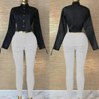 Women's Pants High Waist Skinny Leggings Pant Fashion Sexy Trousers Ankle-Length Stretchy Fitness Push Up Streetwear Clothing - Matrix-studios.com