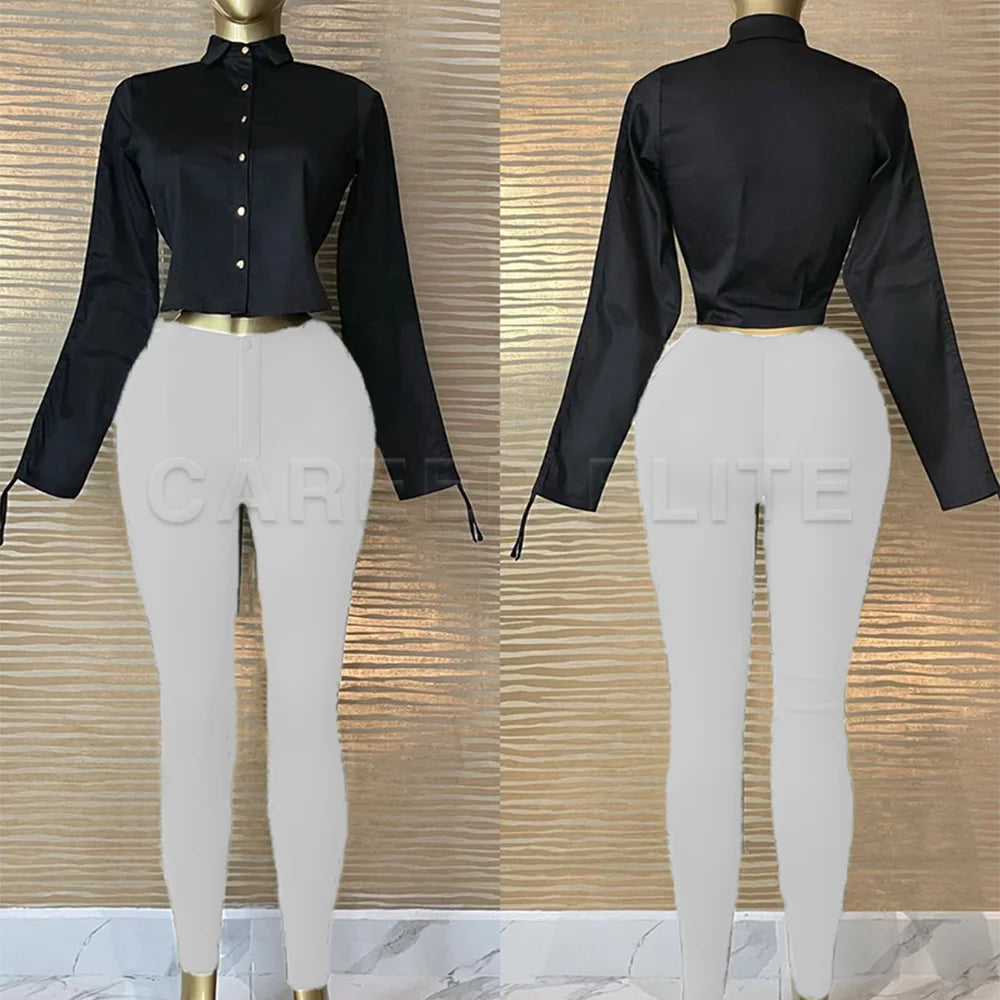Women's Pants High Waist Skinny Leggings Pant Fashion Sexy Trousers Ankle-Length Stretchy Fitness Push Up Streetwear Clothing - Matrix-studios.com