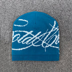 Warm Jacquard Letter Knitted Woolen Hat for Men And Women Autumn Winter Street Leisure Fashion Hat