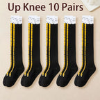 1/2/5/10 Pairs Women Knee High Socks Trendy Cartoon Funny Chicken Claw Socks Fitness Sport Casual Slim Leg Long Tube Socks Women - Matrix Studios