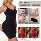 New Bodysuit Shapewear Women Tank Top Tummy Control Full Body Shaper Anti Chafing Shorts Slimming Waist Trainer Butt Lifter - Matrix-studios.com