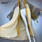 WINYI Africa New Summer Kimono Maxi Dress Beach Cover Up Cardigan Abaya Muslim Woman Coat Boho Kaftan Beach Outfits Kaftan - Matrix Studios