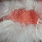 Real feather mini skirt, elastic waist sexy clothing, club, party dance party carnival short skirt can be customized in size - Matrix Studios