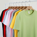 100% Cotton Solid T-shirts Women Sporty Short Sleeve Tees Fashion Casual White Black Clothing Loose O-Neck Female Summer Tops - Matrix-studios.com