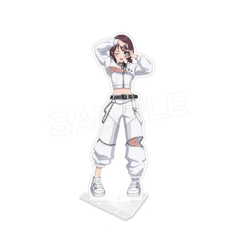 HOT Anime GIRLS BAND CRY Nina Iseri Momoka Kawaragi Subaru Awa Satoshi Ebizuka Acrylic figure stand keychain - Matrix-studios.com