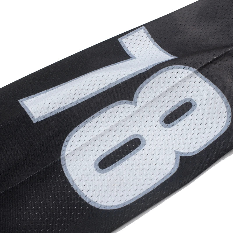 Mesh Patchwork Men Women 2XL No.18 Jersey Black SATOSHI Long Sleeve Nail Bead Racing Print Tshirts Loose Street Sports Pullover - Matrix-studios.com
