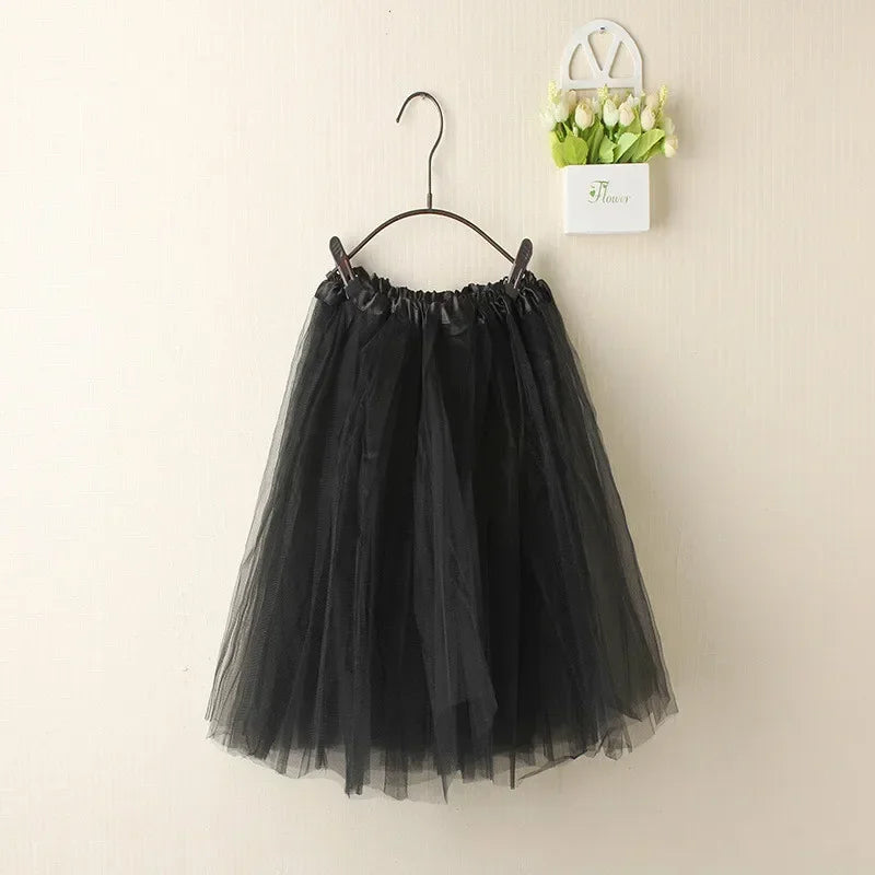 Women Summer Vintage Tulle Skirt Adult Fancy Ballet Dancewear Party Costume Ball Gown Mini Skirt - Matrix-studios.com