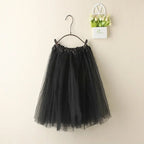 Women Summer Vintage Tulle Skirt Adult Fancy Ballet Dancewear Party Costume Ball Gown Mini Skirt - Matrix-studios.com