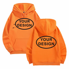 Customized Printed Men's And Women's Hoodies Loose Casual Fashion Long Sleeved Pullovers Embroidered LOGO Street Sports Shirts - Matrix Studios