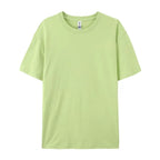 100% Cotton Solid T-shirts Women Sporty Short Sleeve Tees Fashion Casual White Black Clothing Loose O-Neck Female Summer Tops - Matrix-studios.com