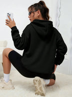 Los Angeles Art Letter Design Women Hoodies American Style Casual Hoody Autumn Hip Hop Female Hoodie Casual Fleece Clothing - Matrix Studios