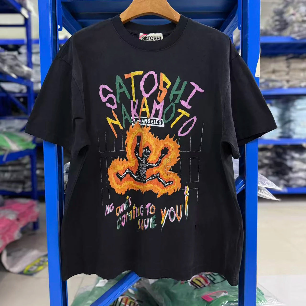 Vintage Satoshi Nakamoto T-shirt Washed High Quality Cotton Large Size Short Sleeve Men Women Summer Casual Hip-hop Couple's Top - Matrix-studios.com