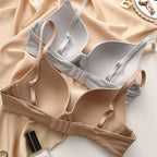 Plus Size Lingerie for Women Seamless Push Up Bra Sexy Thin Cup Cotton Brassiere Comfortable Underwie Female C D E Cup Underwear - Matrix Studios