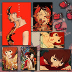 Classical Neo-futurism Japanese Anime P-Paprika K-Kon Satoshi Anime Wall Art Decor Poster Home Living Room Bar Garage Cafes - Matrix-studios.com