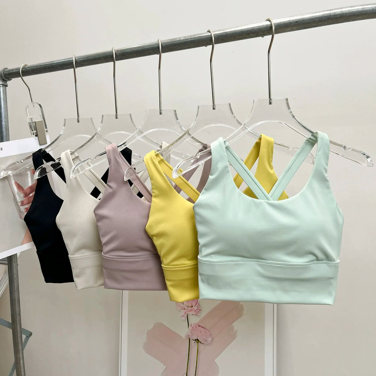 Shockproof High-Intensity Exercise Fitness Bra All-In-One Cup Running Gathered Yoga Beauty Back Breathable Sports Bra for Women - Matrix Studios