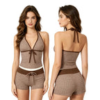 Women'S Swimsuit 2 Piece Polka Dot Tankini Swimsuit For Women Cute Bikini Top With Boyshorts Triangle Bathing Suit For Women - Matrix-studios.com
