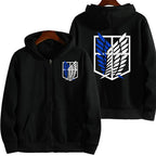 Zipper cardigan with fleece hooded zipper sweatshirt for casual and fashionable men - Matrix Studios