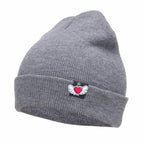 Autumn and Winter Versatile Solid Color  Hat For  Outdoor Warmth and Cold Hat Hip-Hop Fashion Embroidered Knitted Hat