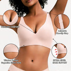 Zero Feel Jelly Wireless Seamless Bra for Women, Gentle All Day Shaping Support, Skin Friendly Breathable Seam Edge, Light Invisible Bra for Office Casual Daily Wear - Matrix Studios