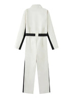 2026 Women's Elegant Skateboard One-piece Fleece Ski Bodysuit Female Long Sleeve Waterproof Windproof Patchwork Skiing Jumpsuits - Matrix Studios
